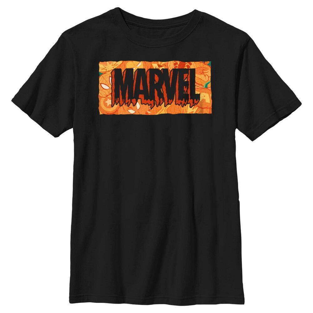 Boys Marvel Spookiest Logo Tshirt